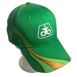 Pioneer Y Series Green Cotton Adjustable Hat Soy Beans OSFA Agricultural